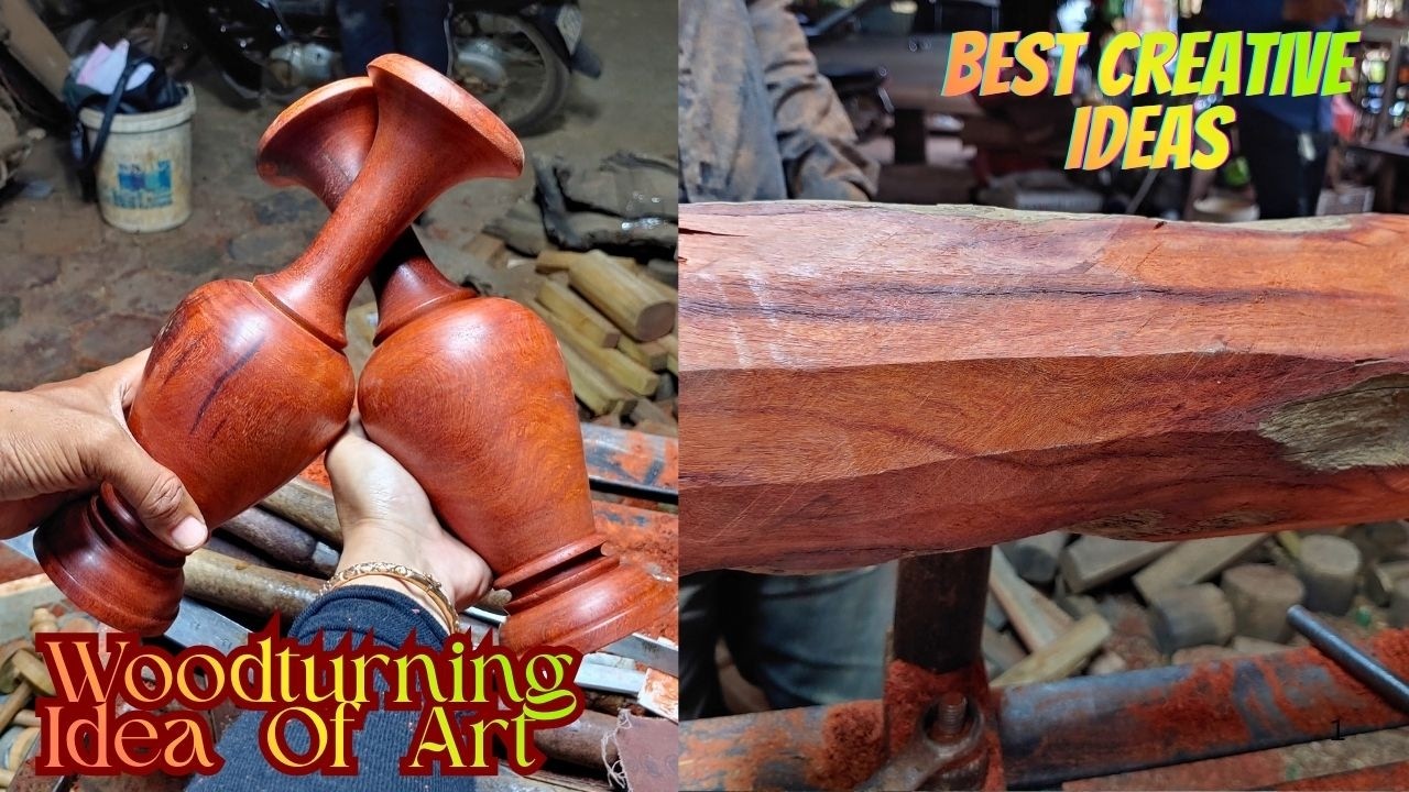 Perfect Wooden Vase Turning | Start to Finish