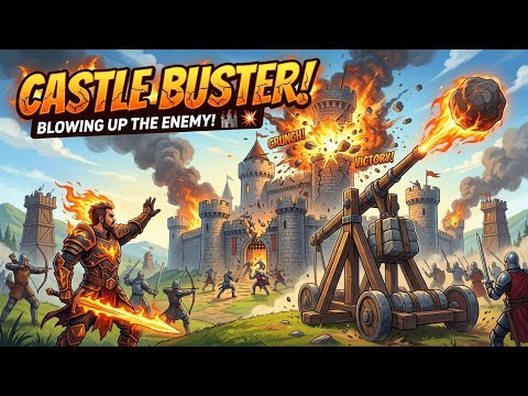 Castle Buster: The Ultimate Mobile Siege!🔥🎇💥💥
