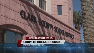 Big price tag on Clark County School District breakup study