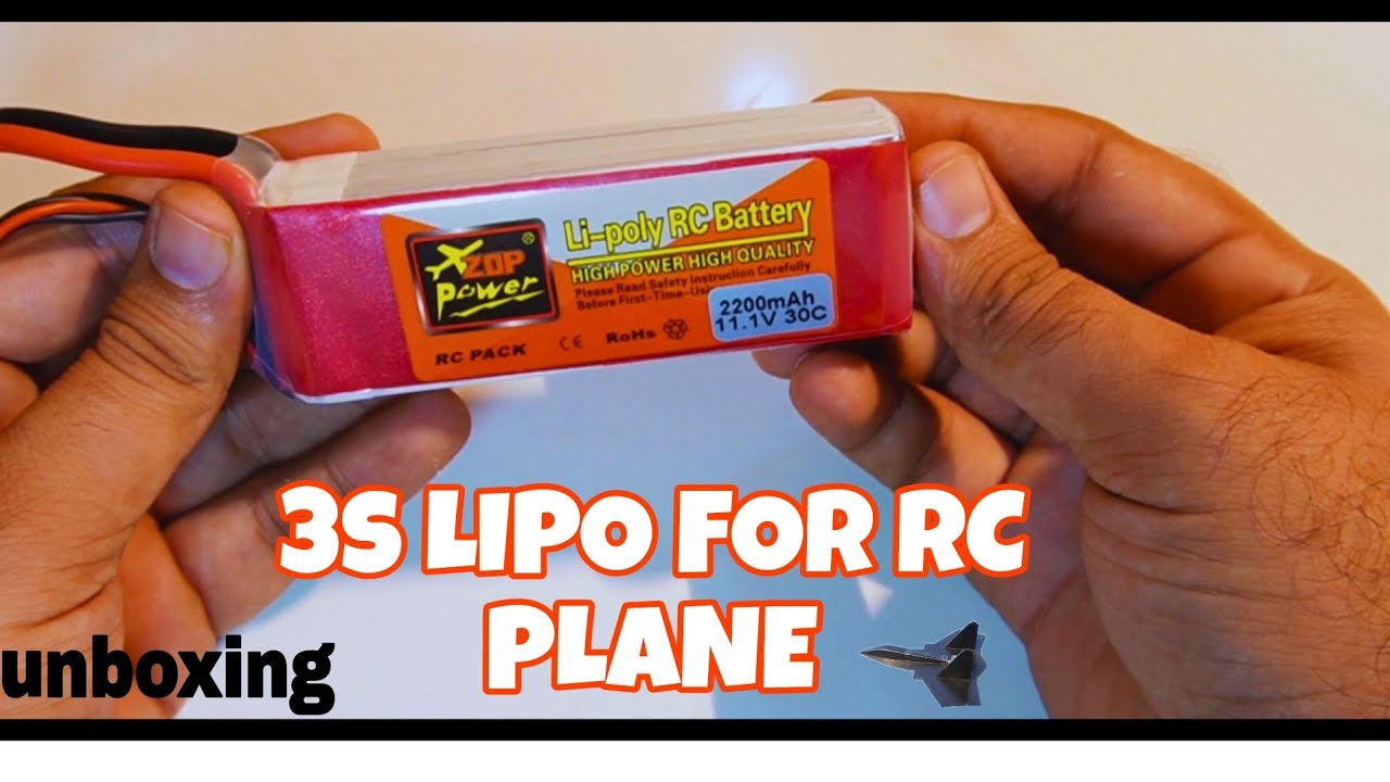 3s Lipo Battery |ZOP POWER|🔥🔥 2200mah 30c for rc airplane