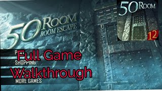 Can You Escape The 100 Room 12 FULL Game Level 1  50 Walkthrough