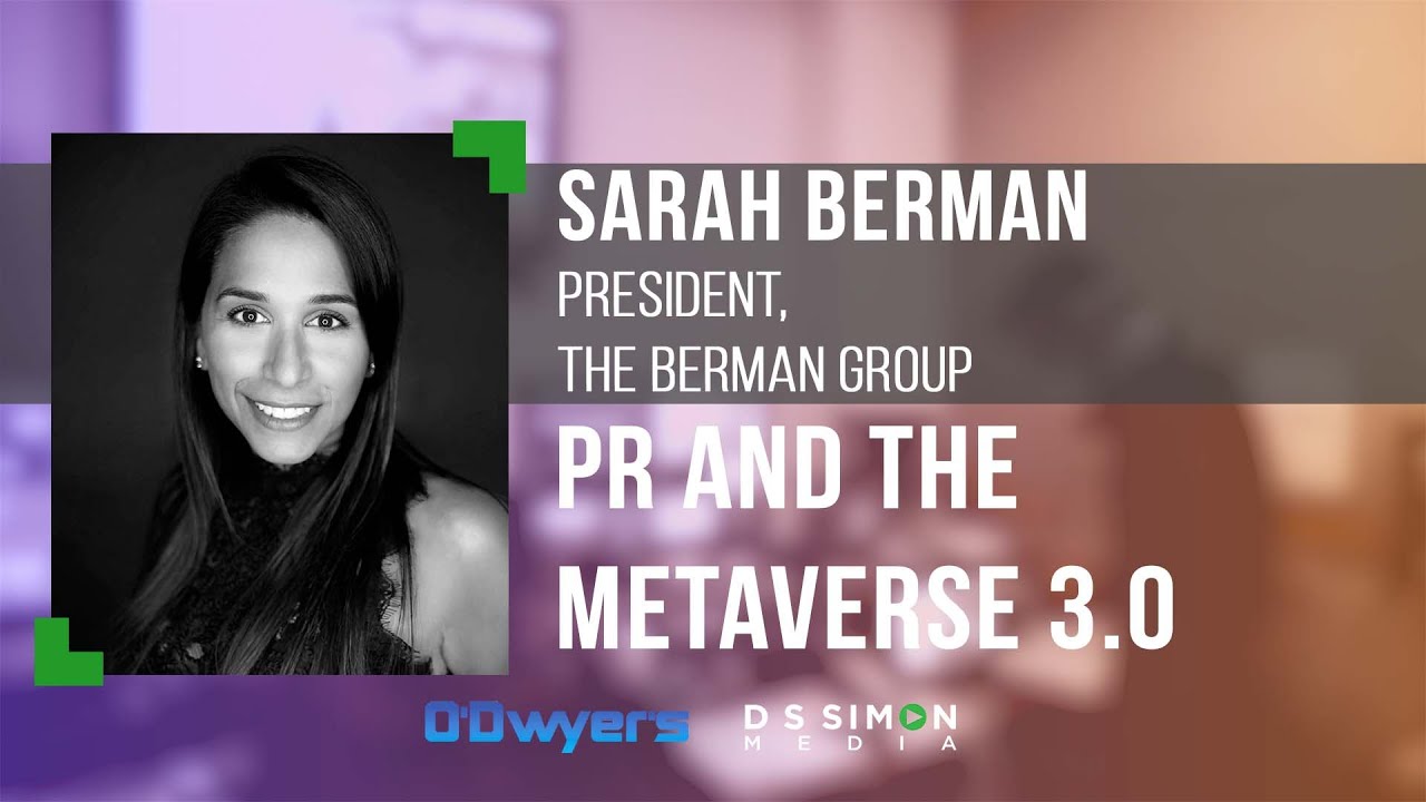 PR's Top Pros Talk... PR and the Metaverse 3.0 - YouTube