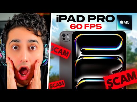 آنباکس آیپد پرو 2025 اسکم شدم 60 اف پی اسه