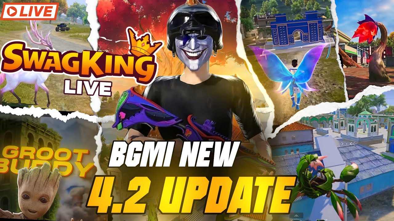 Geeni  BGMI NEW Update 4.2 SWAGKING GAMING 2.0 Live Stream