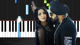 Simranjeet Updown Official Video Song | DJ Sky  - Piano by VN