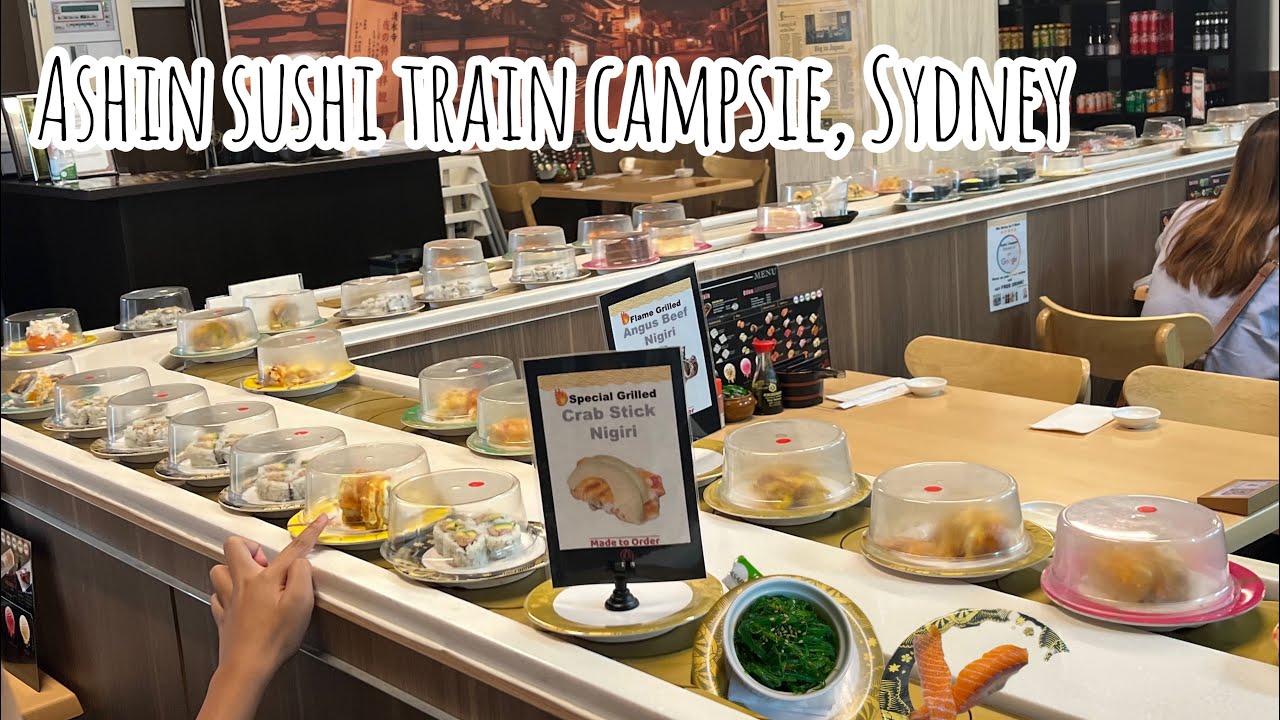 Ashin Sushi Train Secrets Revealed! 🤔 Check Out Our Delicious Japanese