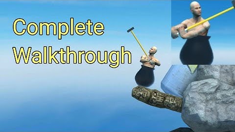 HammerMan : Get Over This  Level Intro Tutorial 1 Walkthrough (suppermonkeyapps) Getting Over It