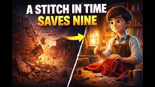 A Stitch in Time Saves Nine | Powerful Motivational Story About Life Lessons