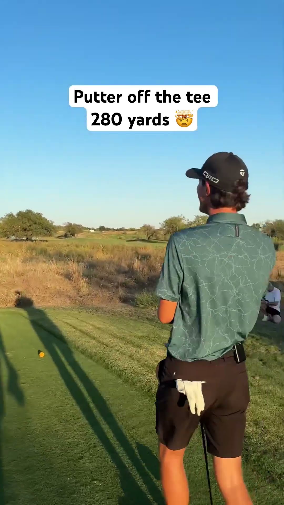 I think this broke my putter…