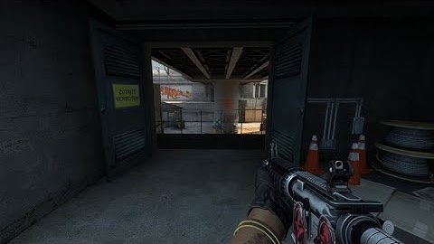 Counter Strike M4A4 4K on Overpass