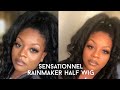 Sensationnel Rain Maker Half Wig Easy Wig Install Natural Hair Seme Jo Sensationnel Rain Maker Half Wig Easy Wig Install Natural Hair Seme Jo