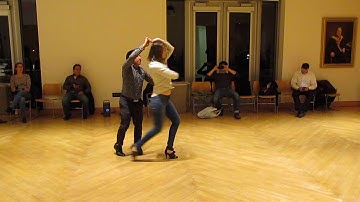 Salsa On2 Intermediate Turn Pattern by Sergio and Sheena #42