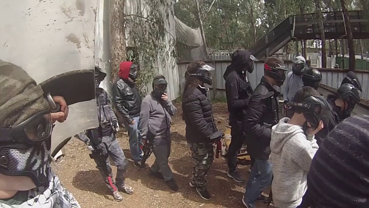 Airsoft rage in beit berl - YouTube