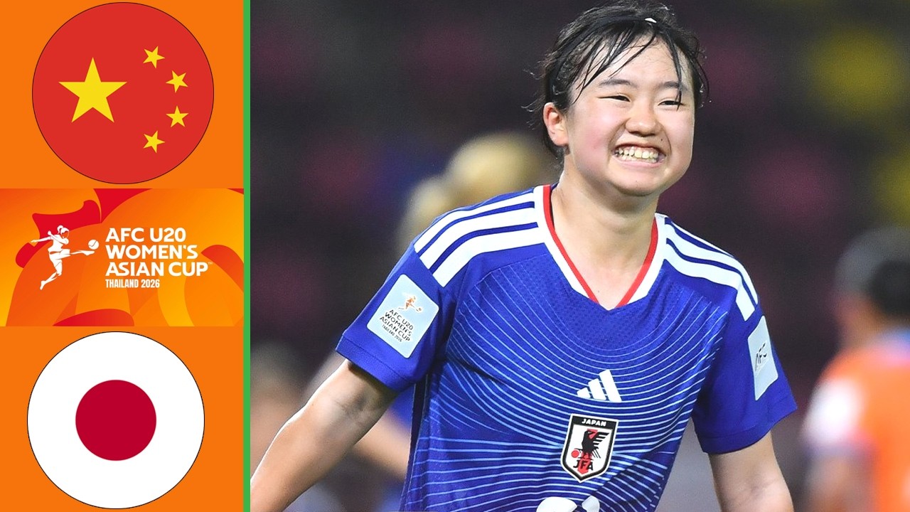 なでしこどんちゃん Japan vs China | AFC U20 Women's Asian Cup 2026 - YouTube