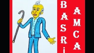 Trt Rafadan Tayfa Çizimi Boyama Videoları Basri Amca Çizimi Rafadan Tayfa Boyaması