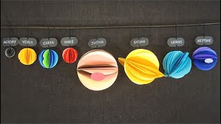 Planets in our Solar System | DIY Science Project | Easy To Do Solar System Model