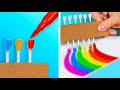 📦 School Art and Drawing Hacks 🎨 Cardboard And Paper Crafts by 123GO! TRENDS