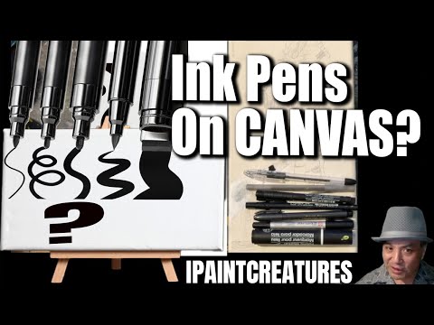 Do Paint Pens Work On Canvas