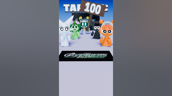 New Colour Match Puzzle Challenge with Starbucks M&M and Avengers Logo - Incredibox Sprunki
