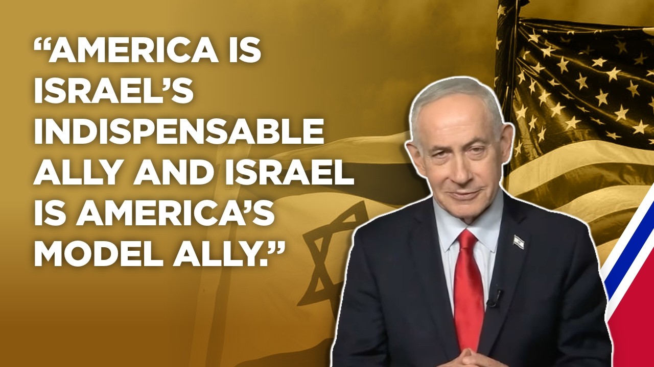 Israeli Prime Minister Benjamin Netanyahu at AIPAC's Congressional Summit