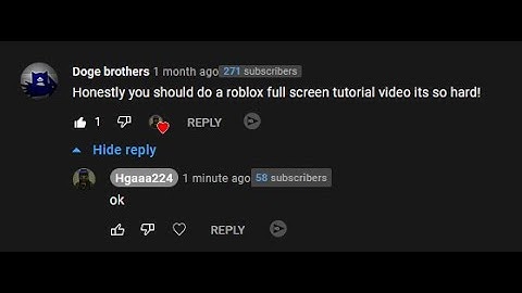 How to Make ROBLOX Fullscreen. (Tutorial)