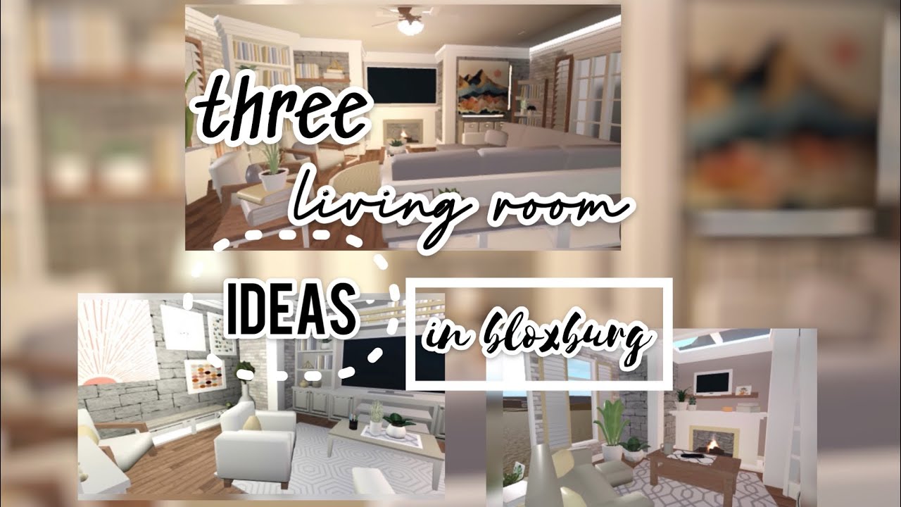 ROBLOX: bloxburg | living room ideas! | - YouTube
