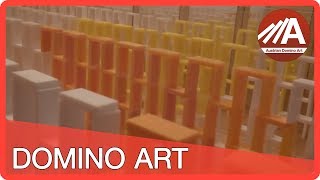 Longest Speedwall Ever - 20,000 Dominoes