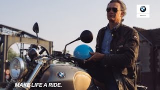 Roberto Parodi and the R nineT Scrambler