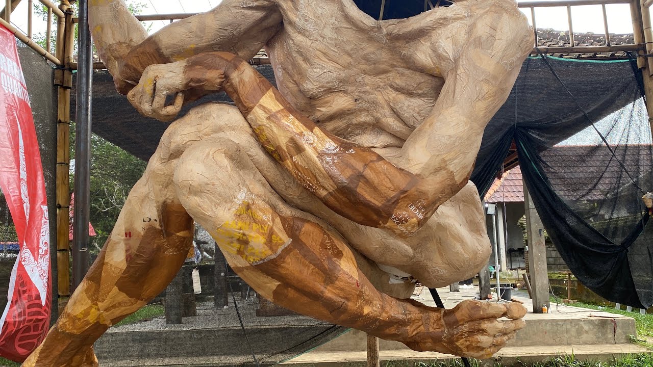 DETAIL ANATOMINYA GAGAH🔥UPDATE PROGRES PEMBUATAN OGOH OGOH BAJAR KELODAN TAMPAKSIRING 2026