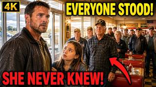 Single Dad Walked Into a Texas Diner With His Daughter—Every Veteran Suddenly Stood