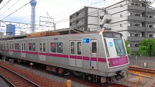 東京メトロ半蔵門線8000系(8115F)◆東武曳舟駅