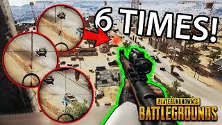 Kar98 Sociopath! Knocked out 6 TIMES 1 GUY! (Funny & Epic PUBG Clip)