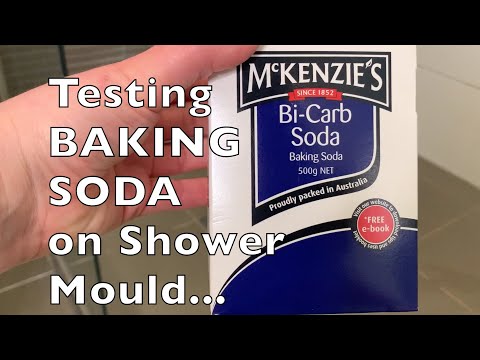 Cleaning Shower Mould with Baking Soda (& Vinegar on Stubborn Areas)