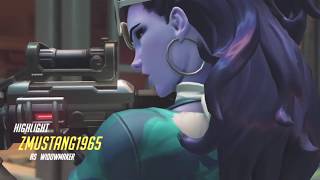 Overwatch - Widowmaker Highlight #8 (Numbani)