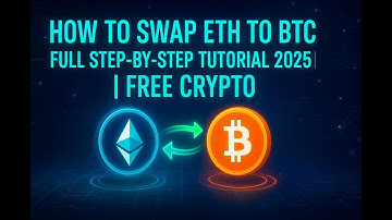 HOW TO SWAP ETH TO BTC – FULL STEP-BY-STEP TUTORIAL 2025 | FREE CRYPTO