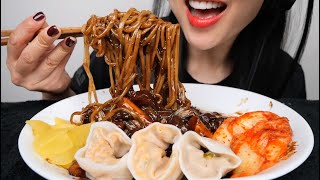 Blackbean Noodles Jajangmyweon Asmr Eating Sounds No Talking Sas-Asmr