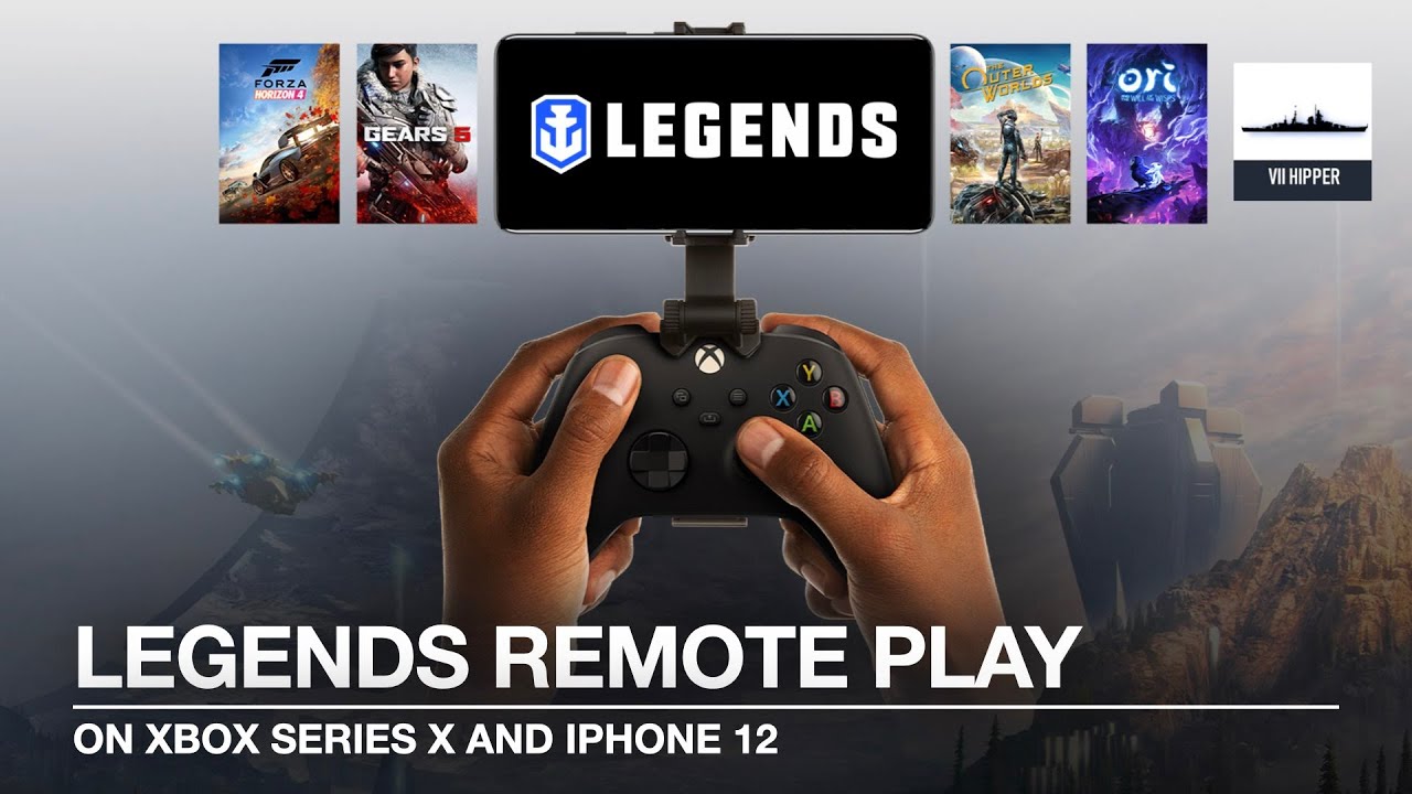 Legends Remote Play (World of Warships: Legends Xbox Series X 4K) - YouTube