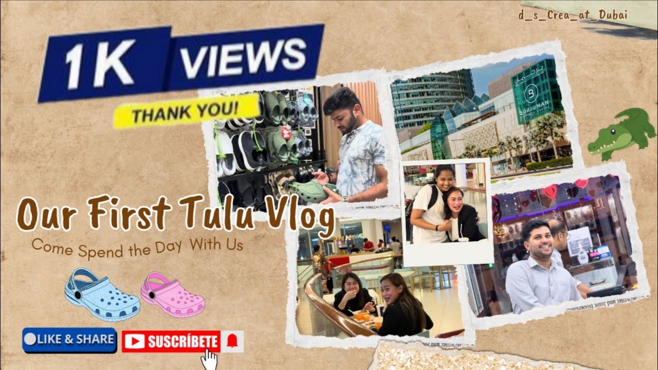 Our First Tulu Vlog ❤️ | Shopping at BurJuman Mall | Exploring dubai | ದುಬೈ ಡ್ ಎಂಕ್ಲೆನ ಸುರುತ ವ್ಲೋಗ್