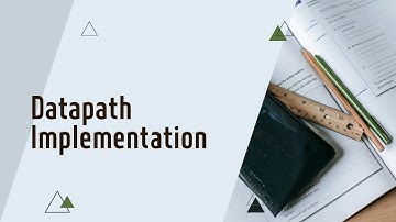 Datapath Implementation - Computer Architecture