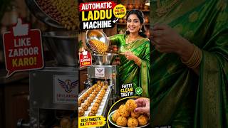 💥 Laddu Machine Ka Magic! 😲🍯 | 1 Minute Mein Perfect Laddus 😍 #Shorts #reelschallenge