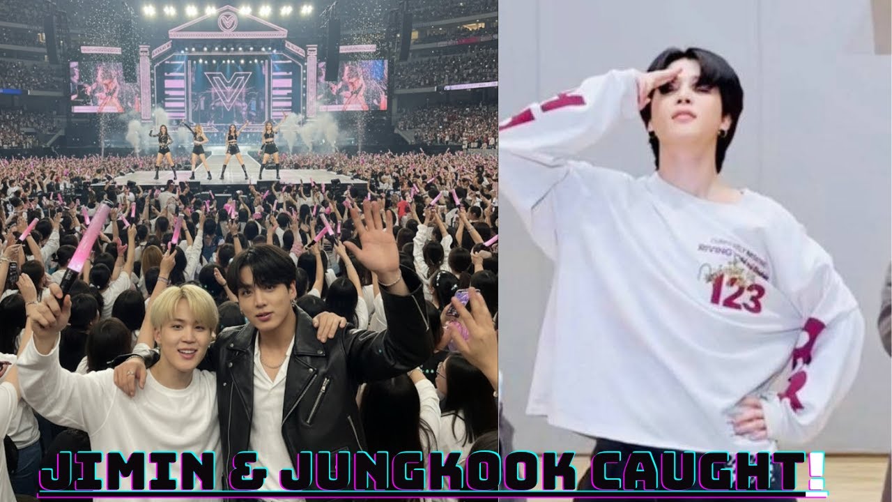 Момент, когда Чимин и Чонгук потеряли контроль на концерте BLACKPINK