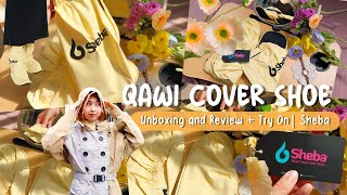 Qawi Cover Shoe Unboxing And Review Try On Sheba Indonesia 2023