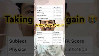 Taking Drop After 98%ile 🥹 for IIT #iit #motivation #jee #shorts