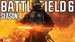 🔴LIVE | Battlefield 6 SEASON 4 | 5 KD Controller Warlord | LVL 580+ |  PS5 Gameplay