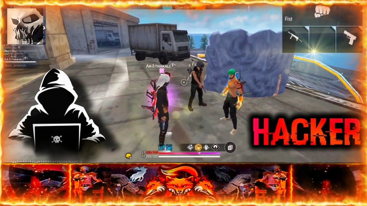 Hacker In Free Fire Hacker உடன் நட்பு 🥰 // Headshot Hacker free fire tamil // # ...