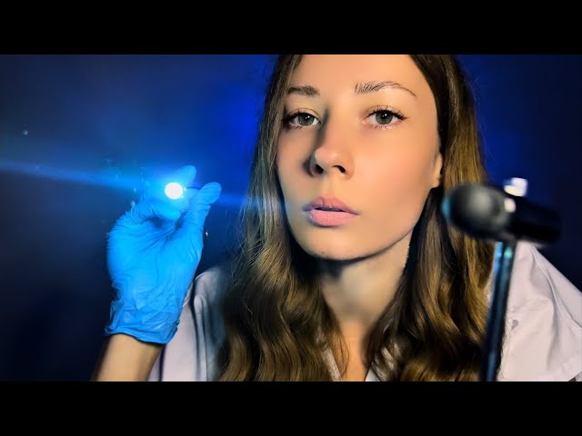 ASMR Cranial Nerve Exam 🩺 Eye Exam, Doctor Roleplay to Help You Sleep Fast 💤