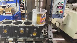 BB Chevy Sleeve Install.