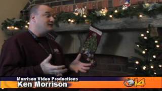 Recording Holiday Cheer For Soldiers