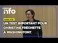 Analyse: une visite importante de Christine Fréchette à Washington?