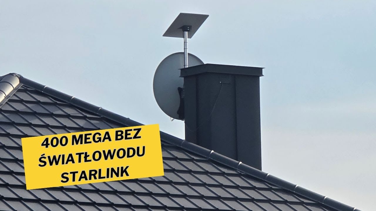 Co zawiera Starlink Standard i jak wygląda instalacja w domu jednorodzinnym Internet bez światłowodu